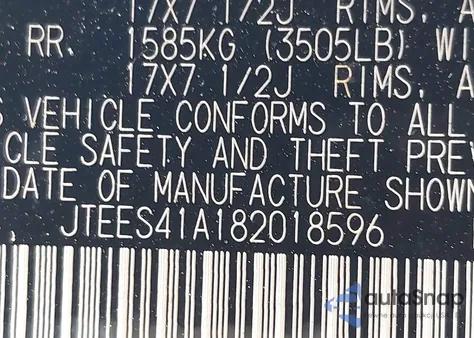 2008 Toyota Highlander z USA, uszkodzony, nr VIN JTEES41A182018596